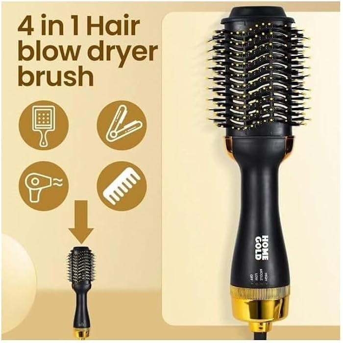 HG-905 1200W Hair Brush and Dryer - Image 2